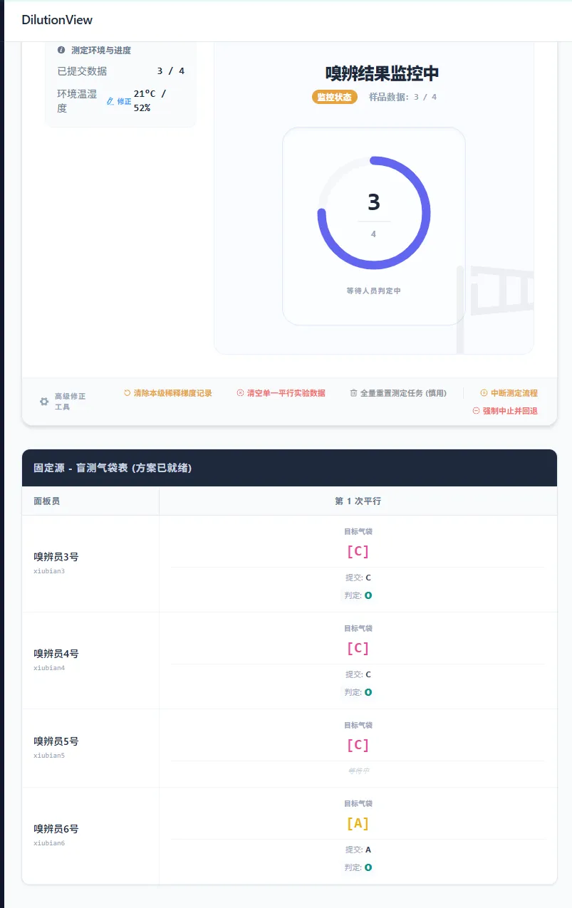 图 63 固定源 - 盲测气袋表